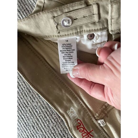 True Craft Super stretch khaki shorts, boys 14 - Picture 3 of 7